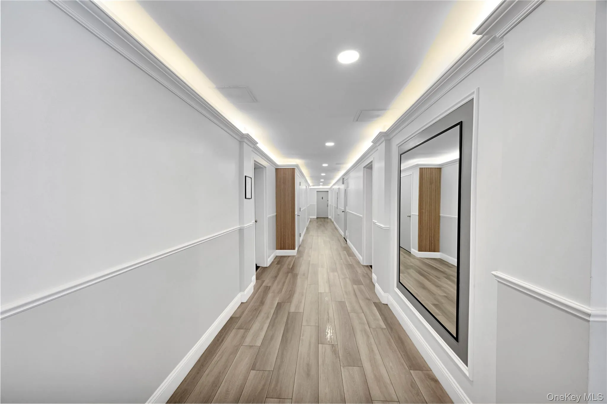 Recently renovated hallways Recently renovated hallways