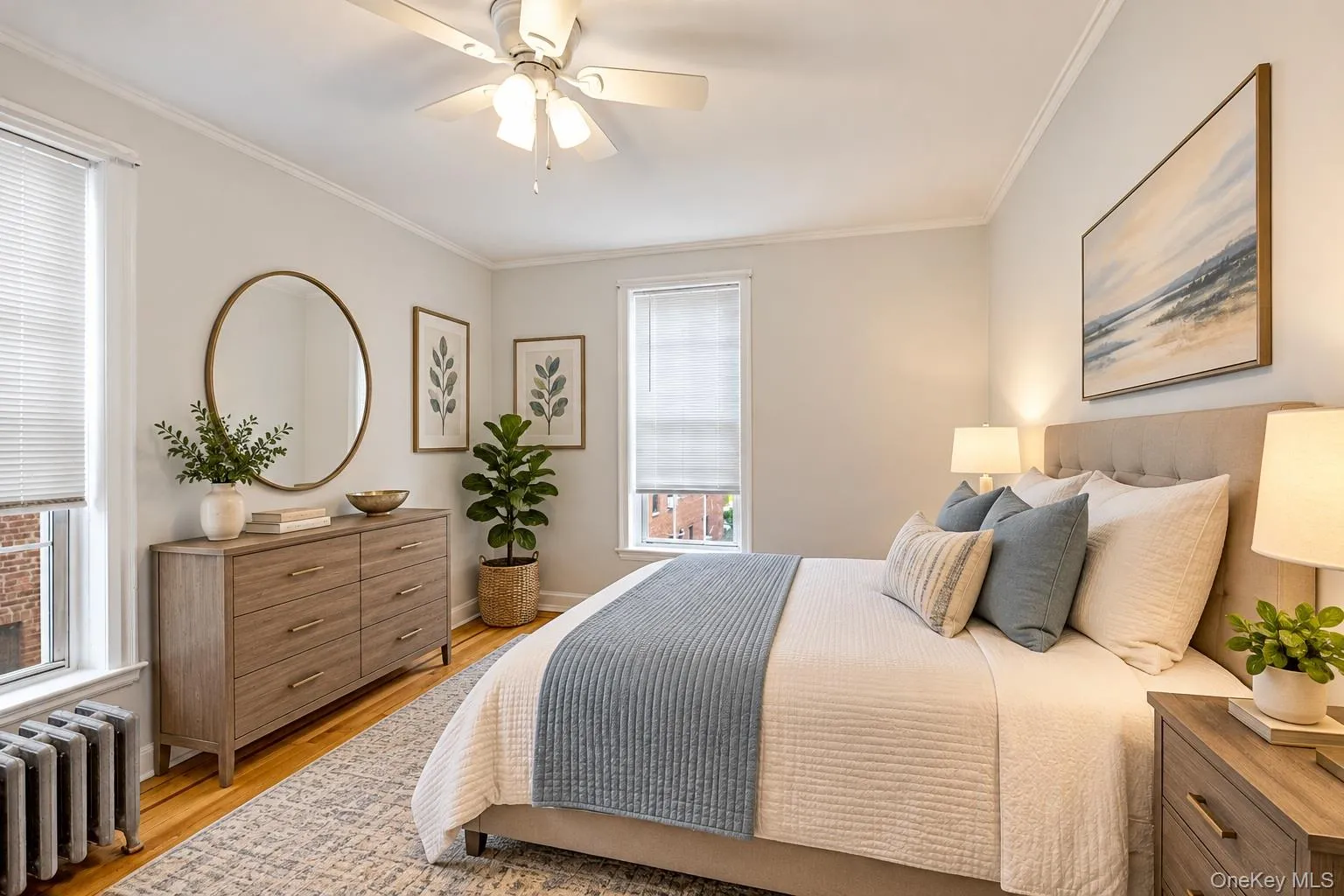 Virtually staged Bedroom Virtually staged Bedroom