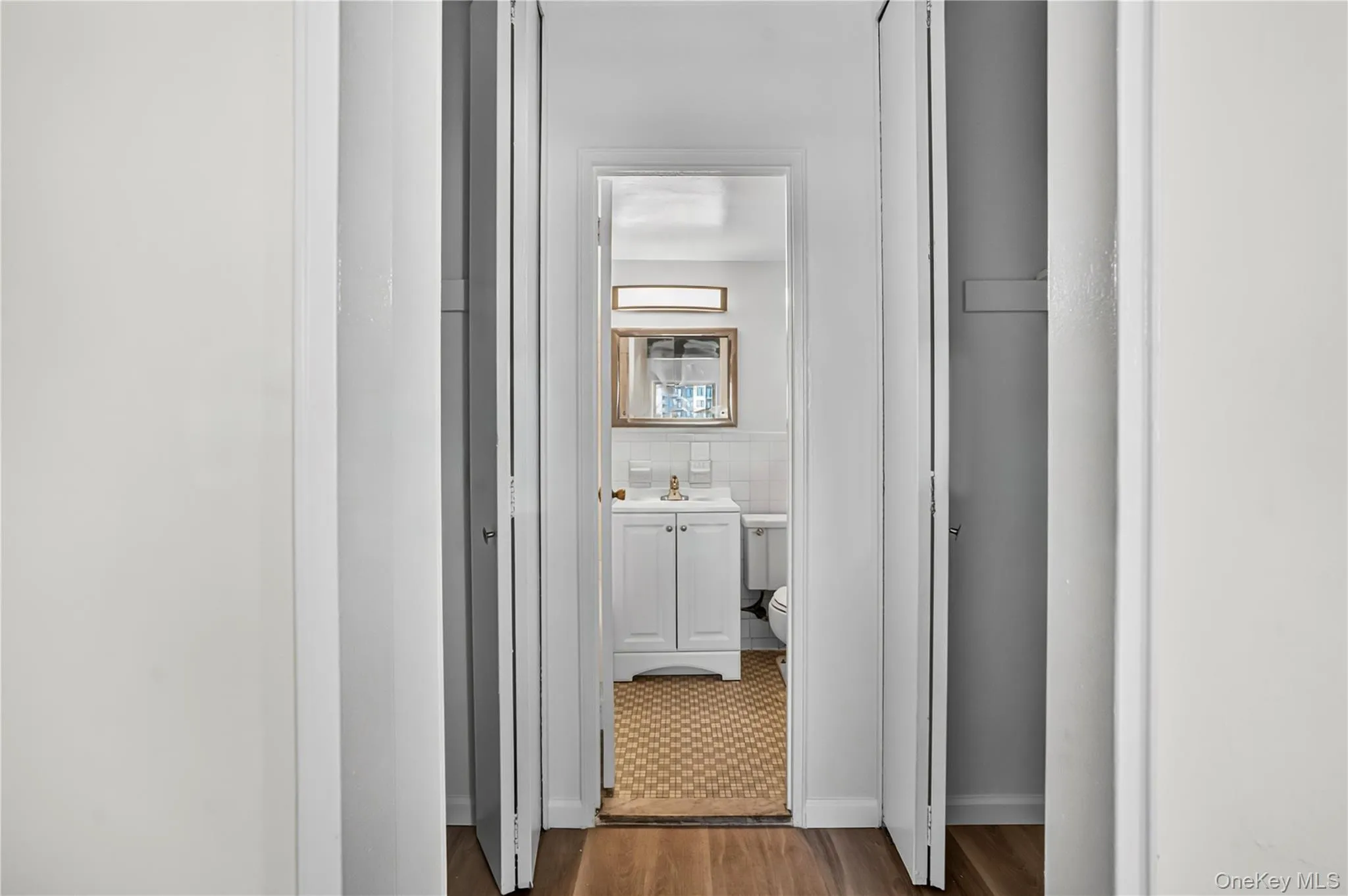 KITCHEN WITH HALLWAY CLOSETS ON BOTH SIDES KITCHEN WITH HALLWAY CLOSETS ON BOTH SIDES