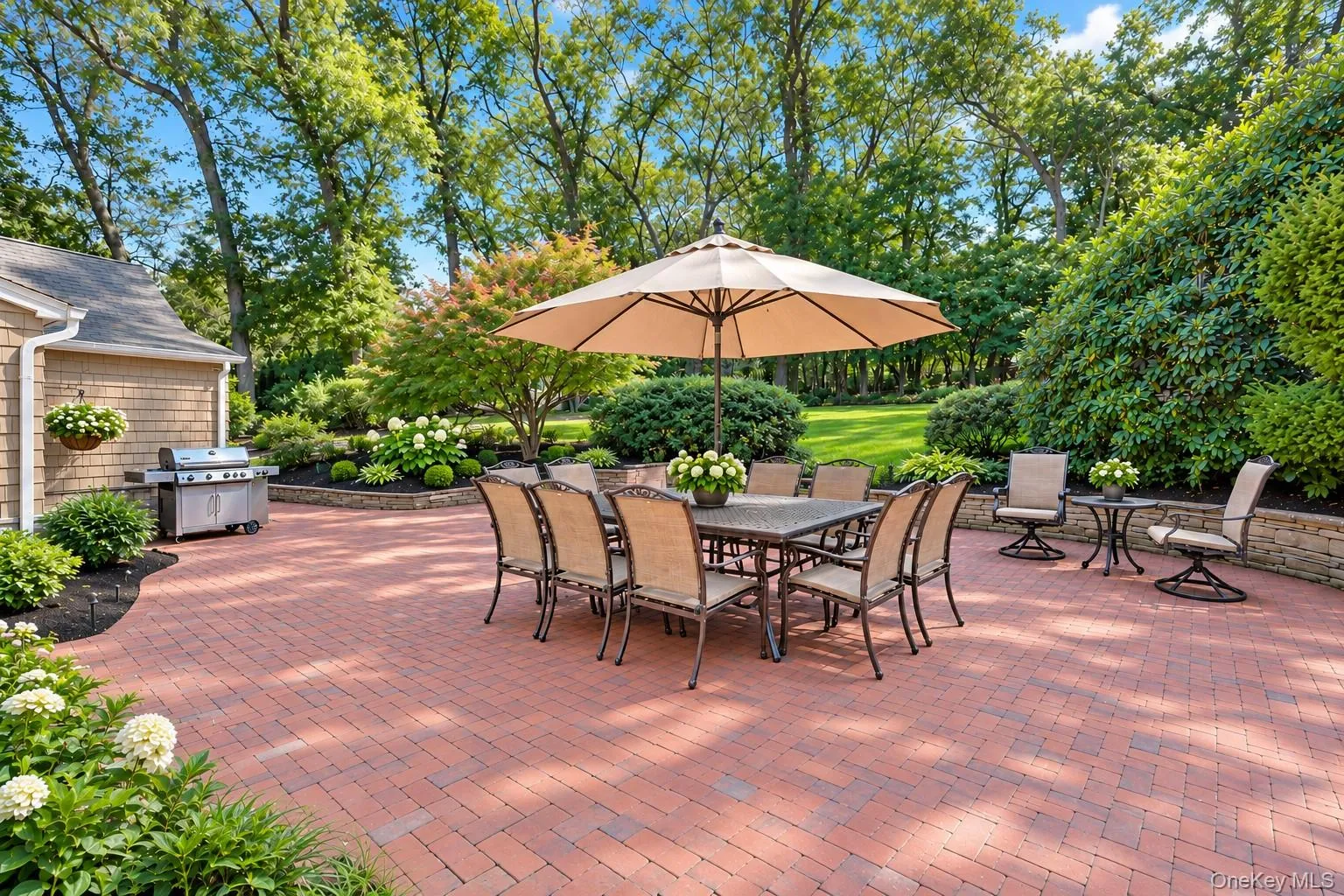 Lovely Brick Patio Lovely Brick Patio