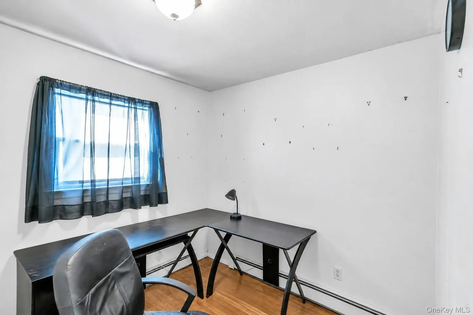 Photo has been modified by AI Bedroom with Closet being used as an office Photo has been modified by AI Bedroom with Closet being used as an office