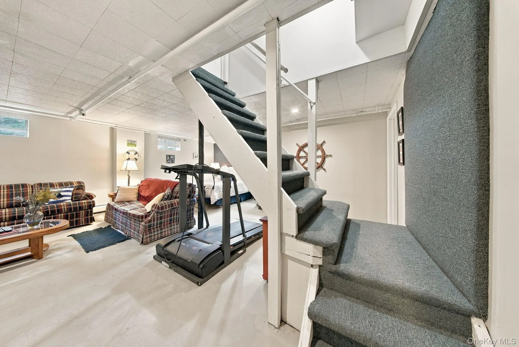 Stairs to basement Stairs to basement