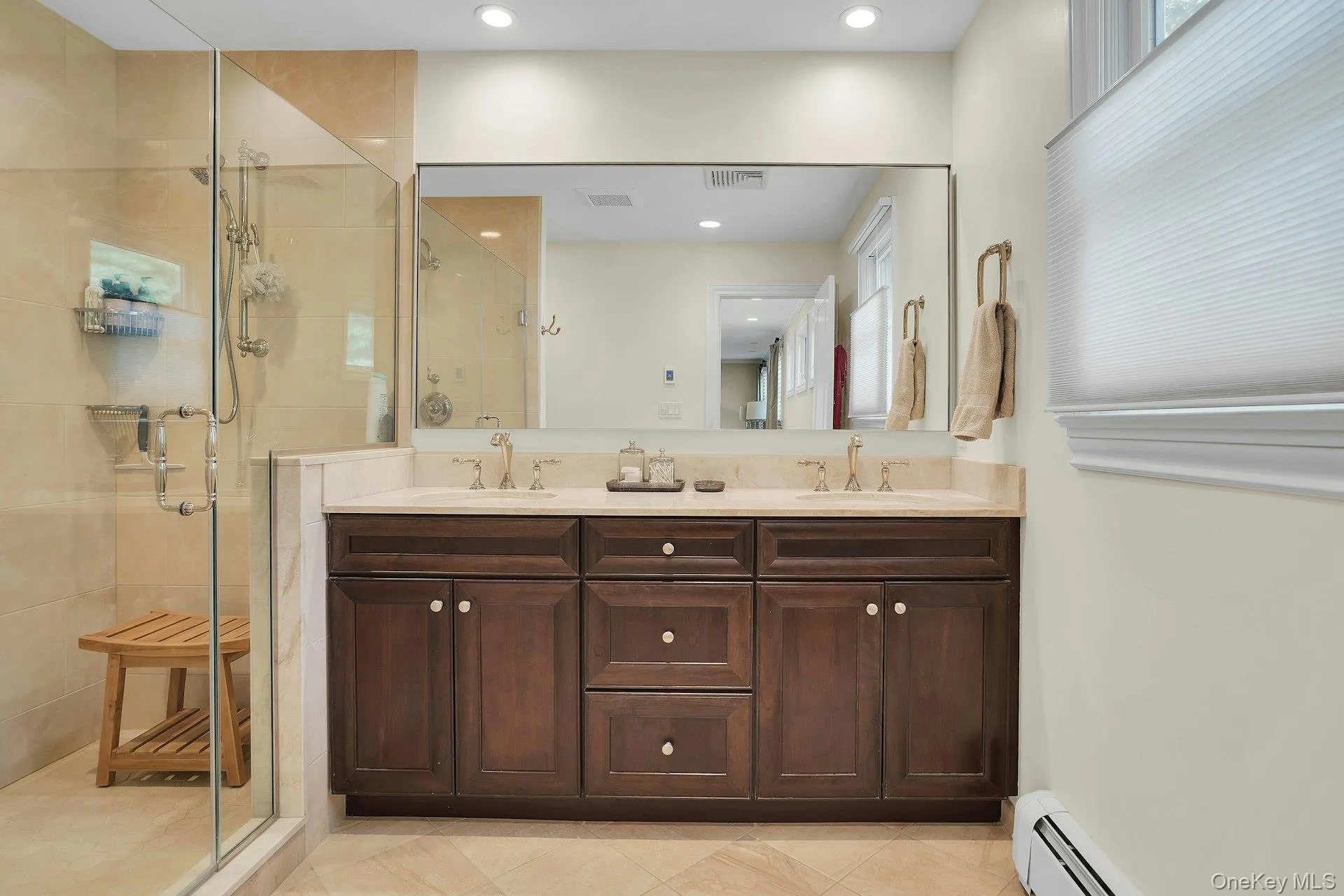 Radiant heated floors. Radiant heated floors.