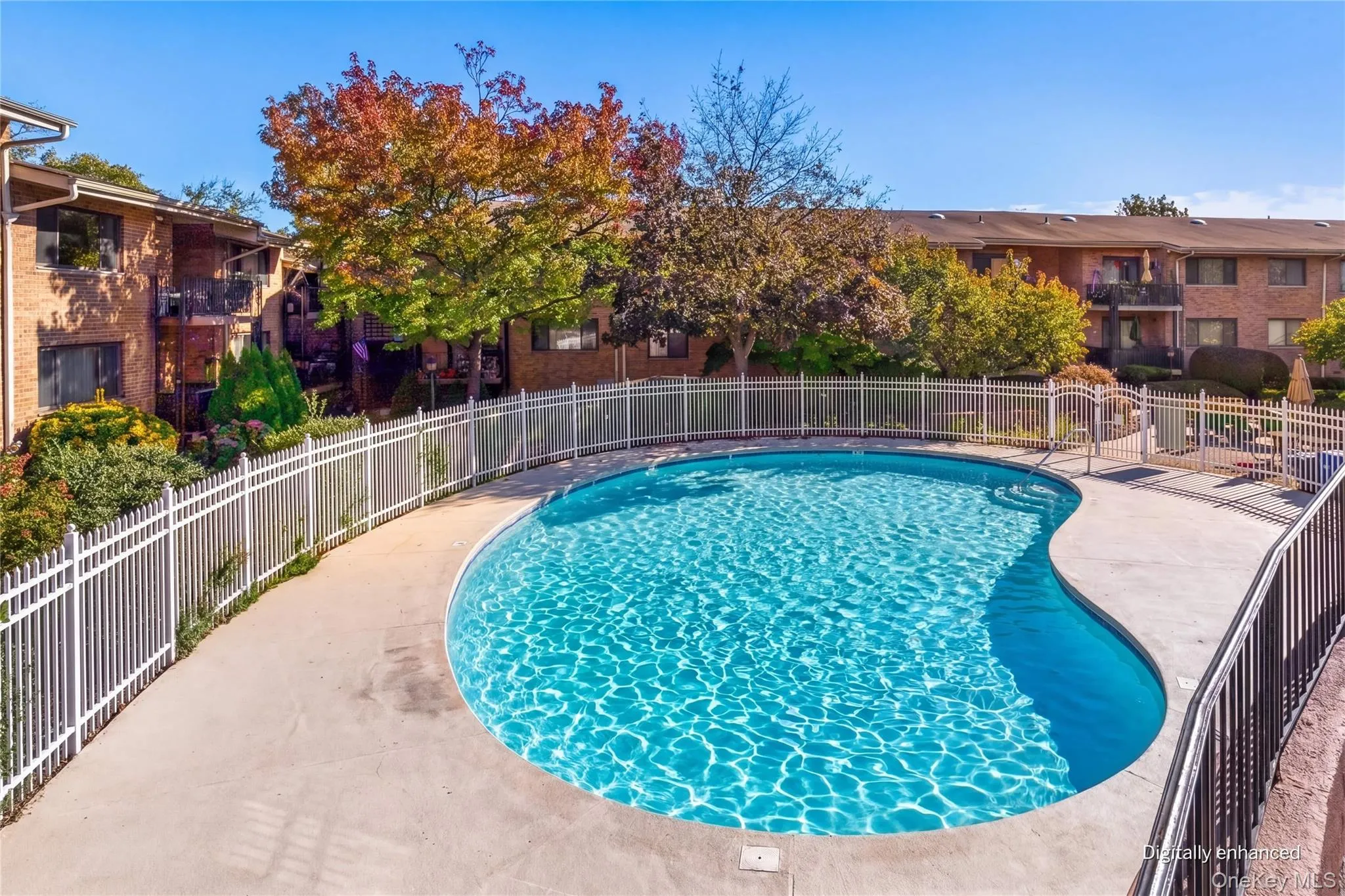 Pool Virtually Enhanced. The pool was covered for the season, removed the pool cover and virtually added water. Pool Virtually Enhanced. The pool was covered for the season, removed the pool cover and virtually added water.