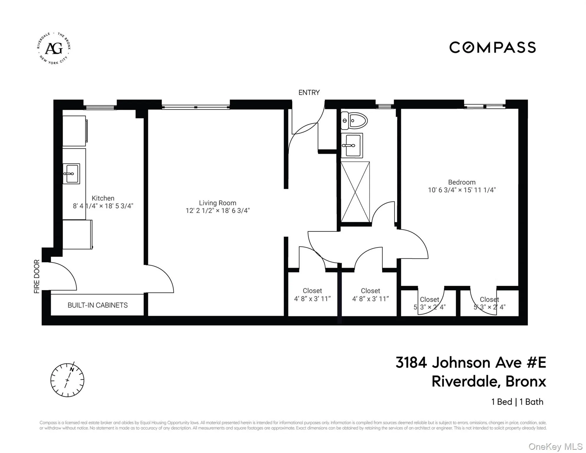 3814 Johnson Avenue, New York, NY, 1 Bedroom Bedrooms, 4 Rooms Rooms,1 BathroomBathrooms,Residential,For Rent,Johnson,0,1062463 3814 Johnson Avenue, New York, NY, 1 Bedroom Bedrooms, 4 Rooms Rooms,1 BathroomBathrooms,Residential,For Rent,Johnson,0,1062463