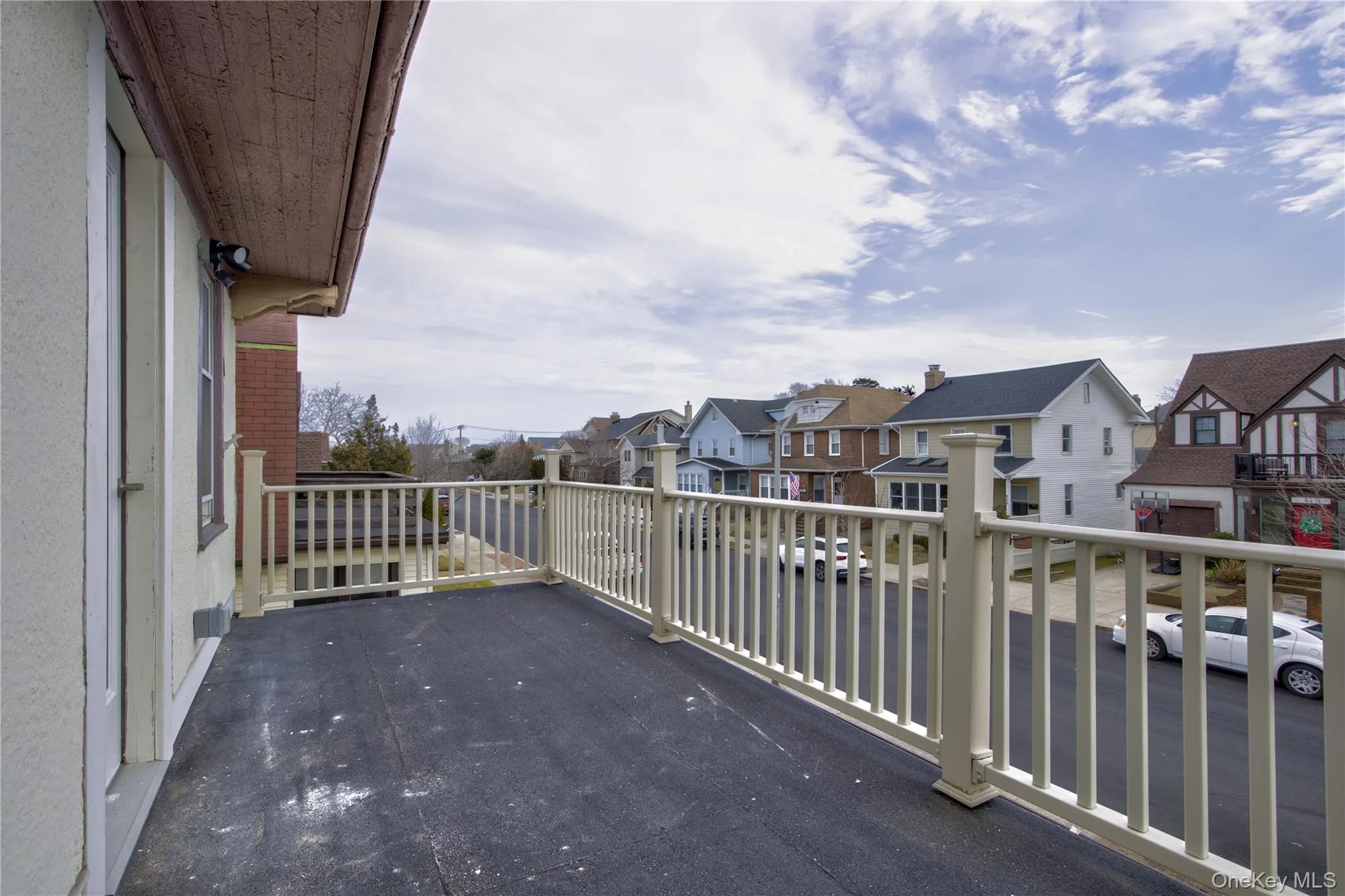 Balcony featuring a residential view Balcony featuring a residential view