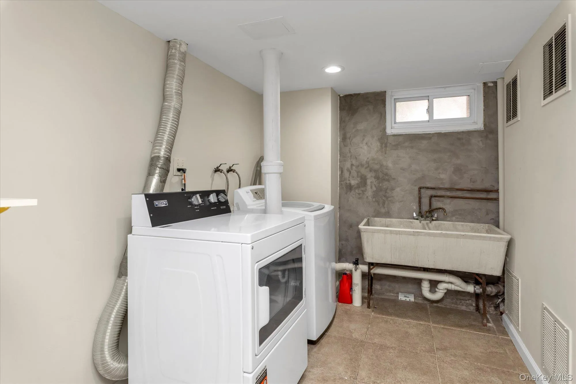 Laundry in the Basement. Laundry in the Basement.