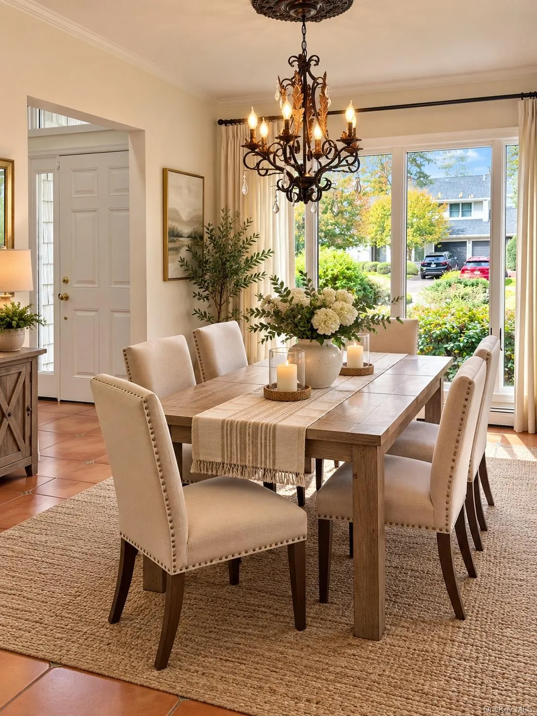 Staged Dining room Staged Dining room