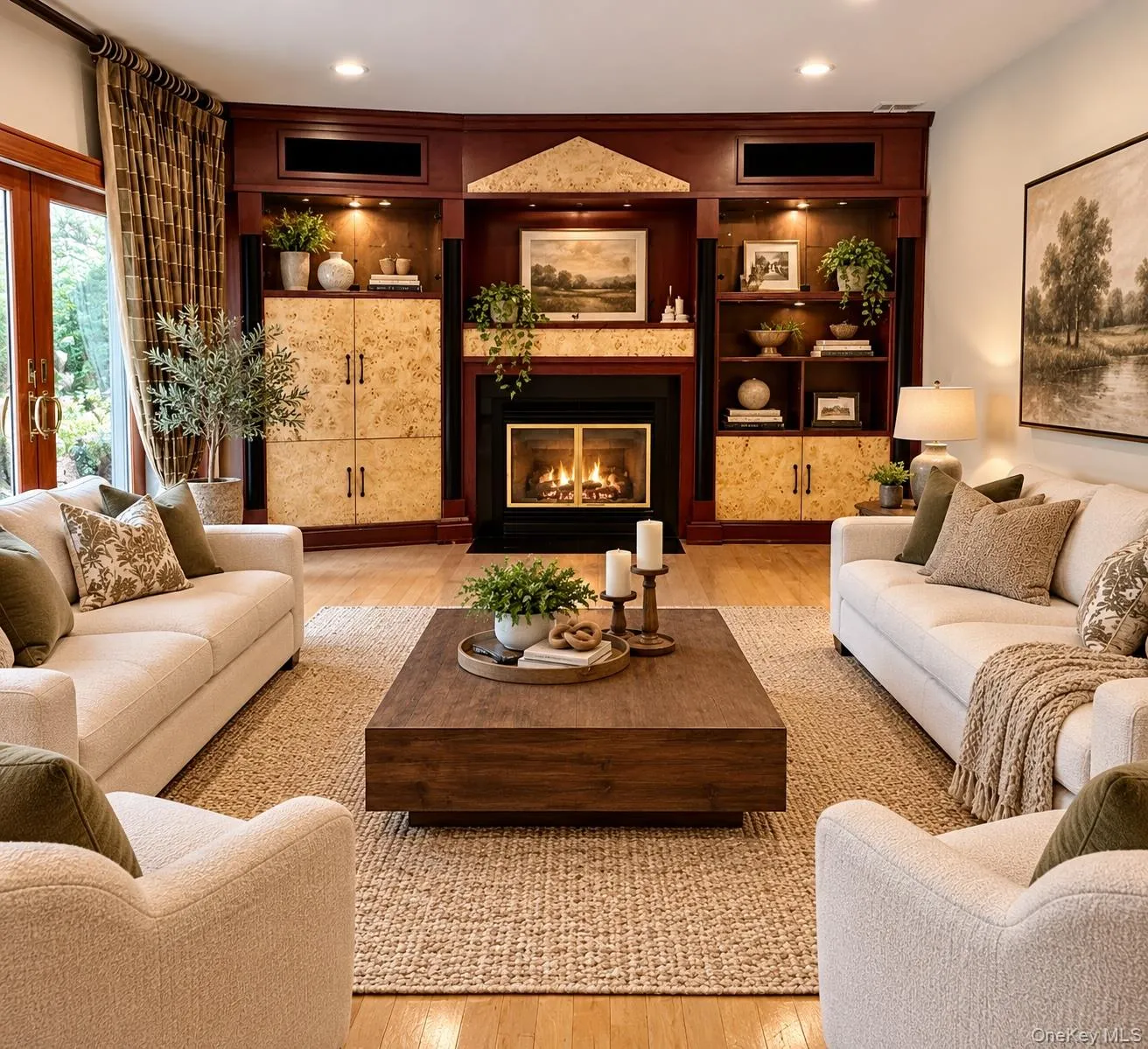 Staged Family room Staged Family room