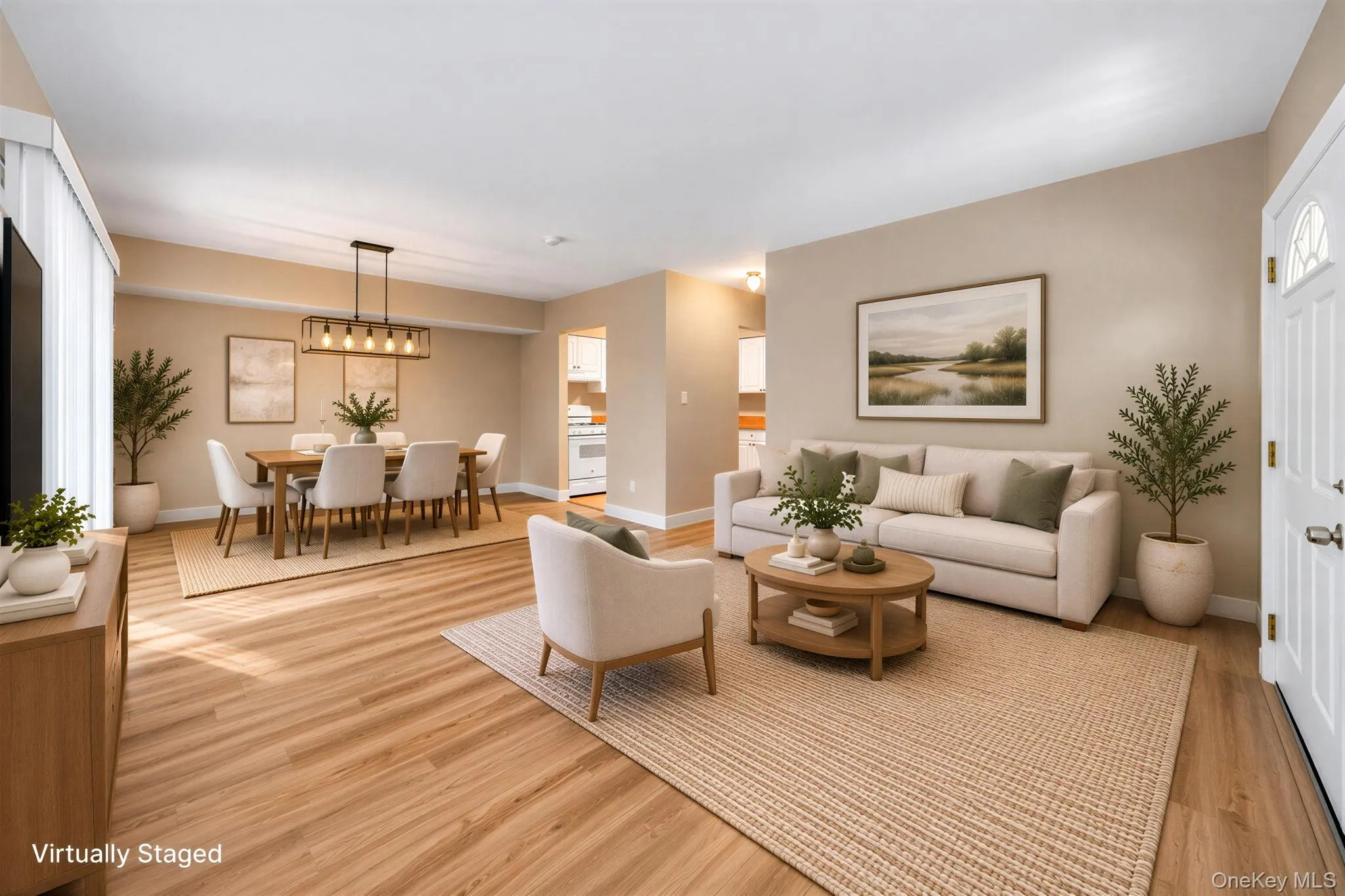 Staged--Living room Staged--Living room