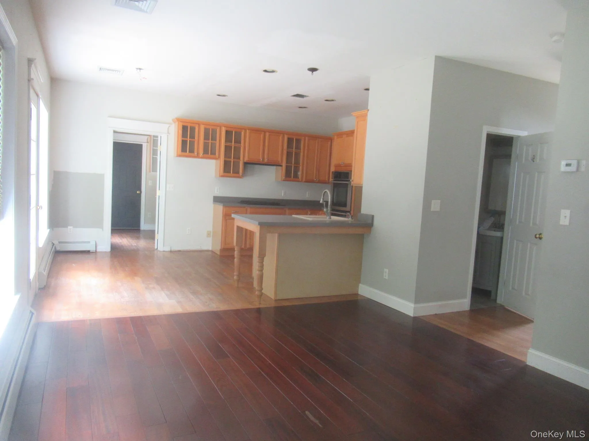 Living area toward kitchen Living area toward kitchen