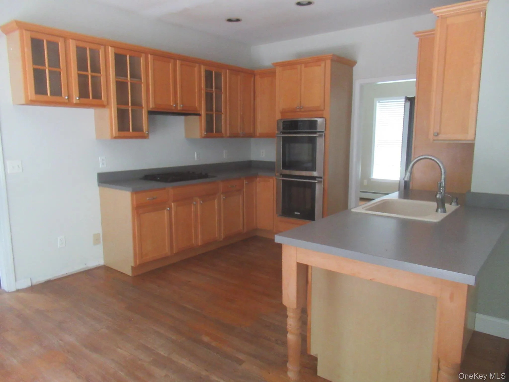 Kitchen with center island Kitchen with center island