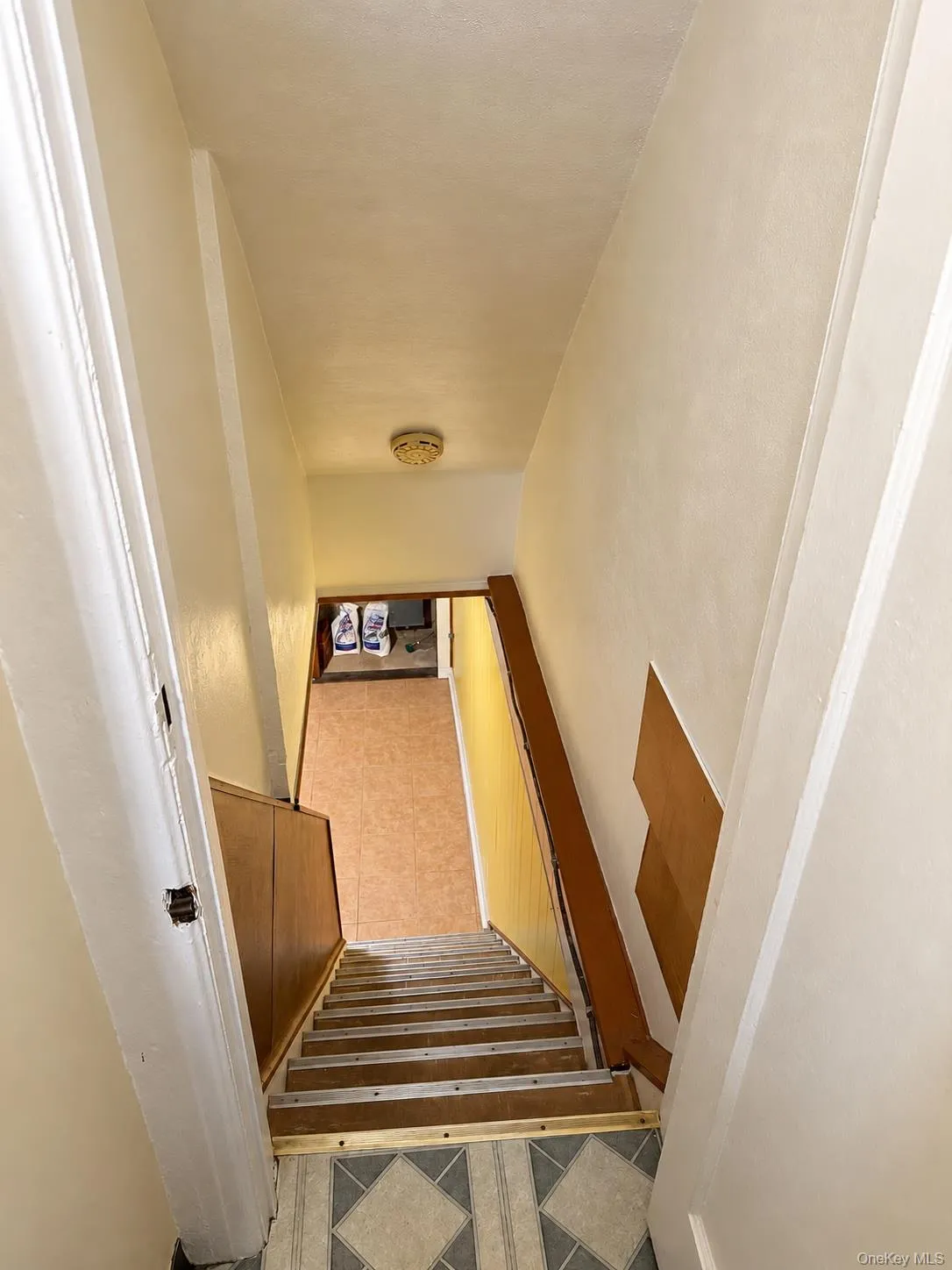 Stairs to Basement from Kitchen Stairs to Basement from Kitchen