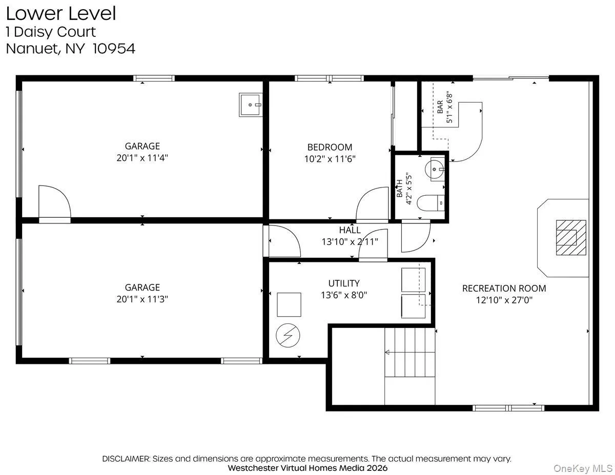 Lower Level Floor Plan Lower Level Floor Plan