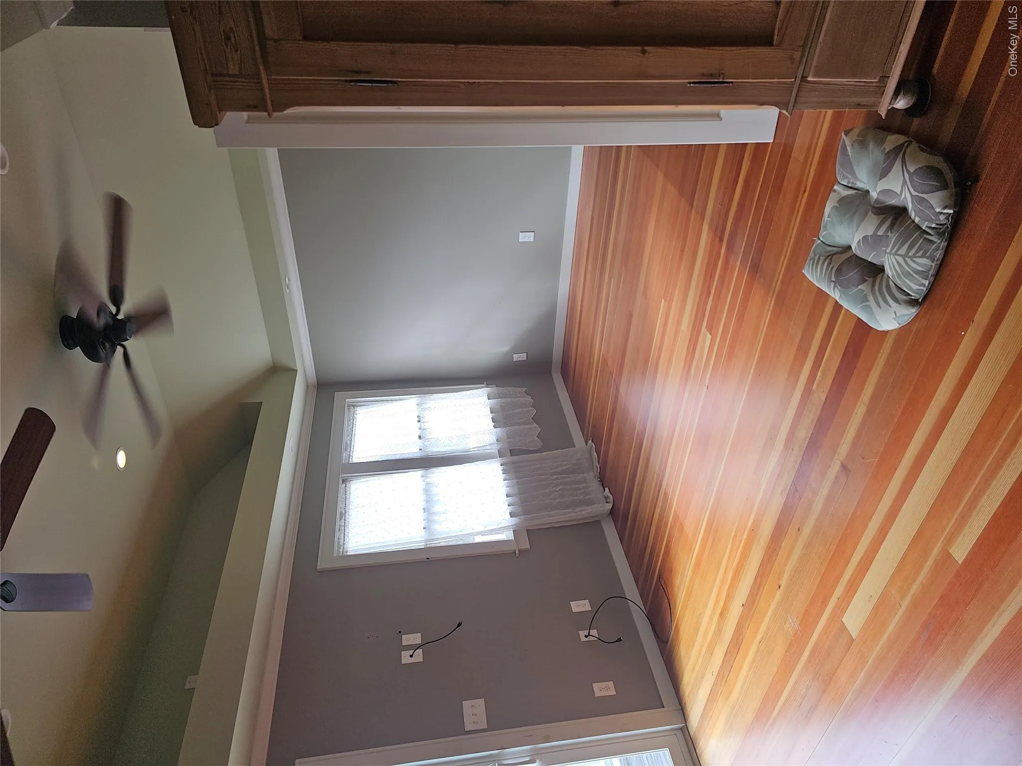 Vaulted ceilings with recessed lighting, wood-finish flooring, and dual ceiling fans Vaulted ceilings with recessed lighting, wood-finish flooring, and dual ceiling fans