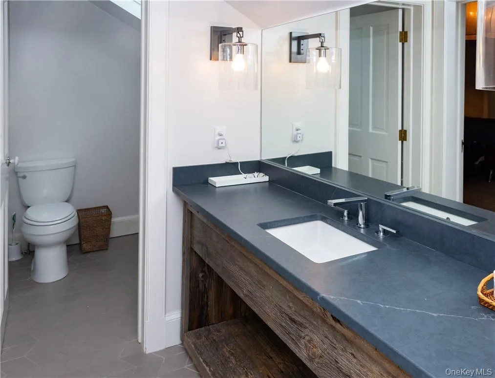 Private toilet room. Private toilet room.