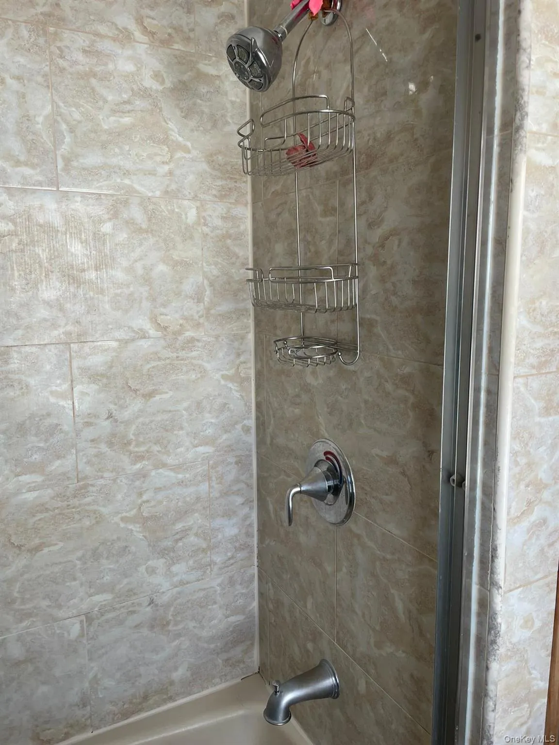 Bathroom with shower combination Bathroom with shower combination
