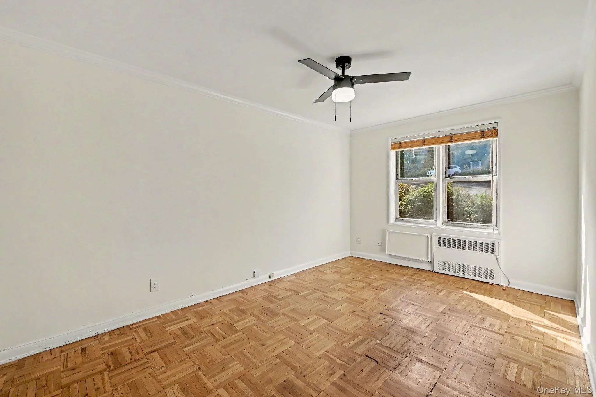 Large sunny bedroom. Large sunny bedroom.