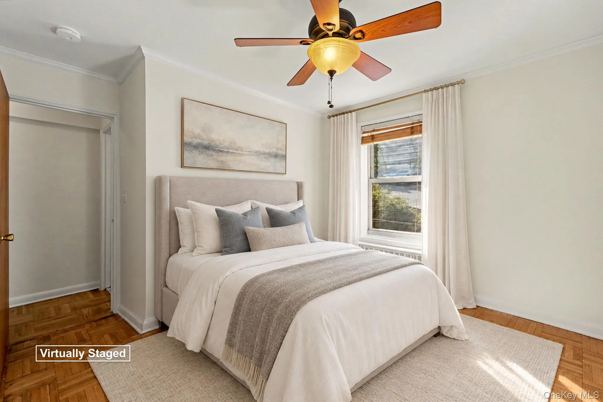 Virtually staged 3rd bedroom. Virtually staged 3rd bedroom.