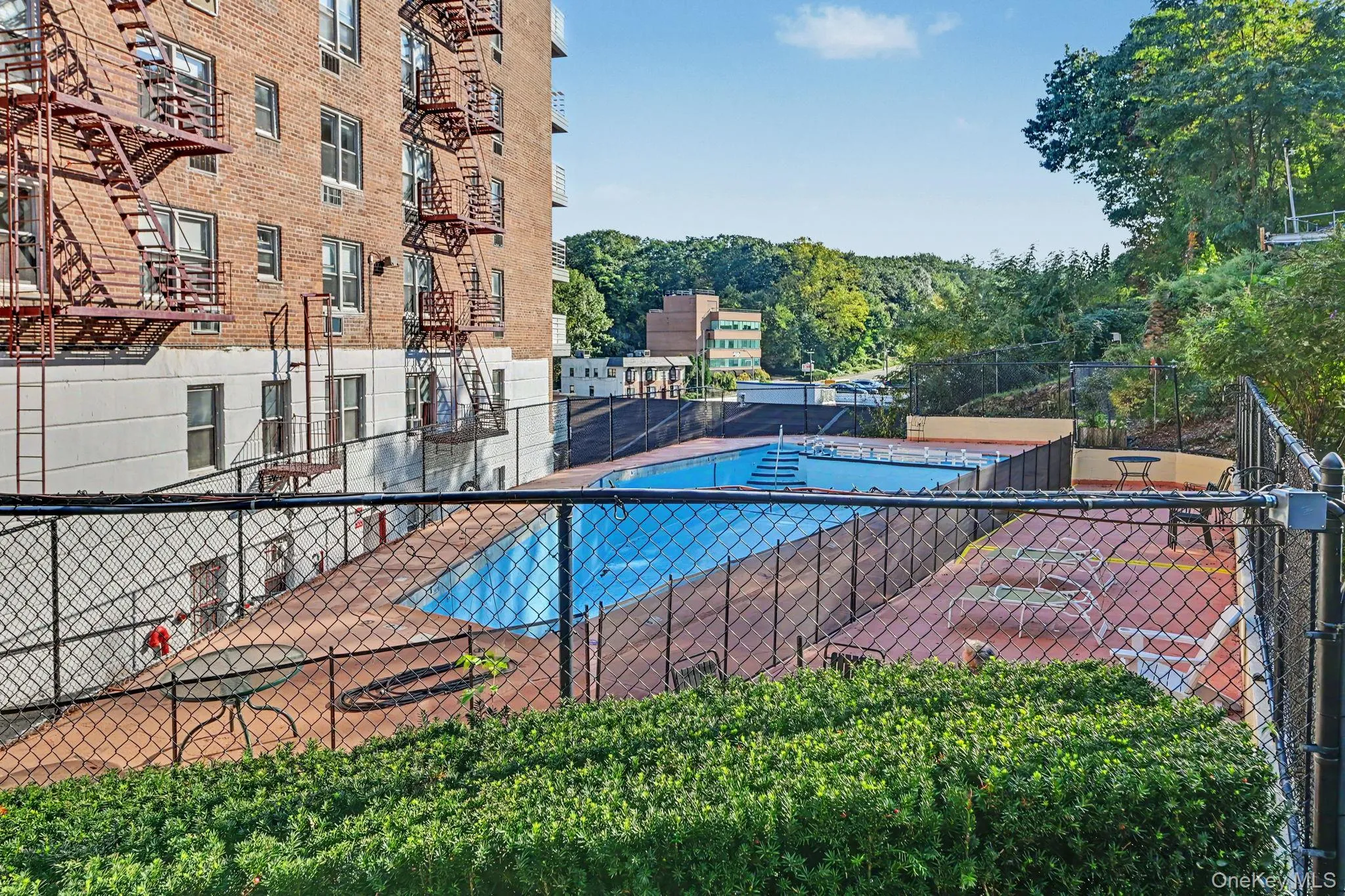 Seasonal outdoor pool. Seasonal outdoor pool.