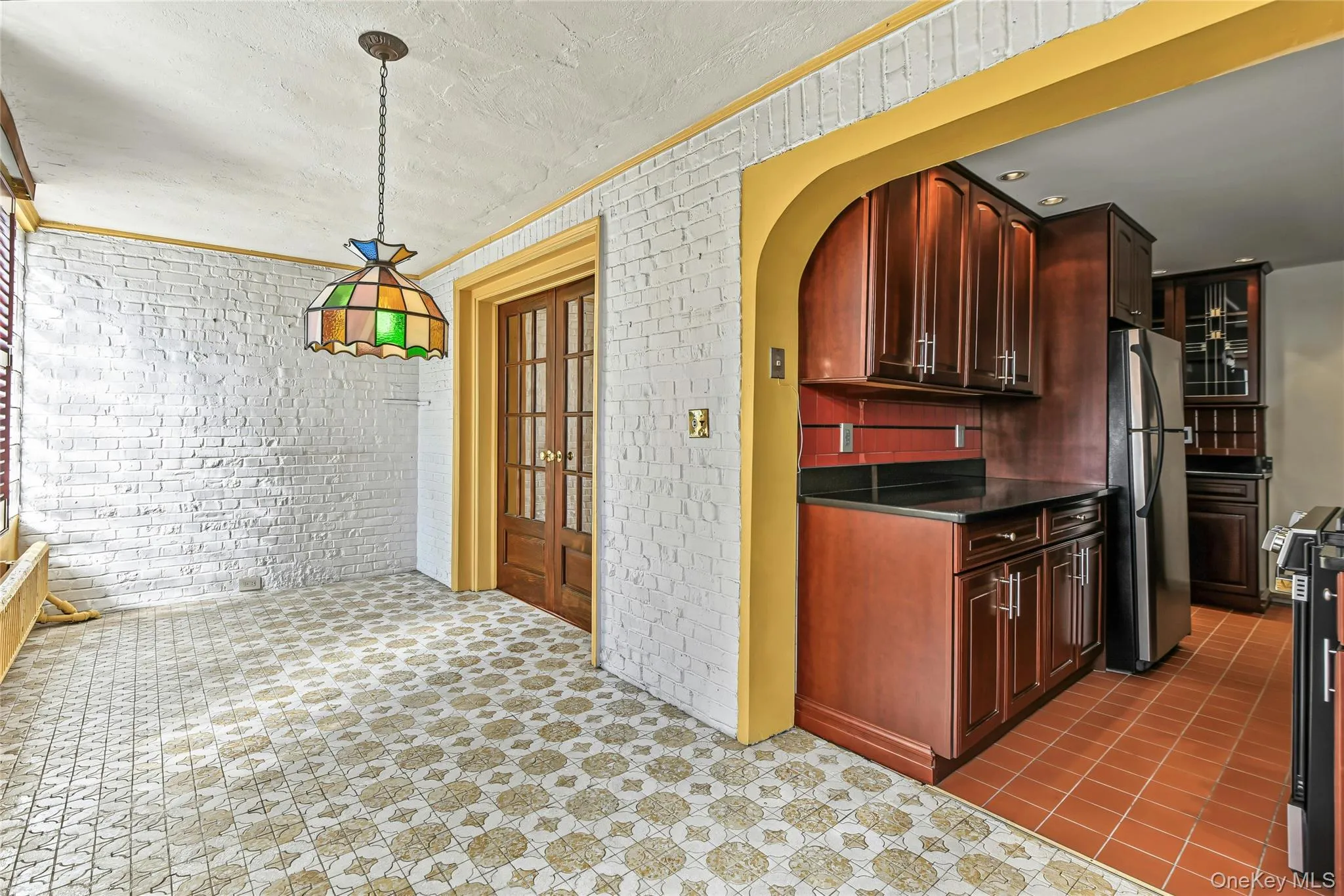 tile floor open breakfast nook area tile floor open breakfast nook area