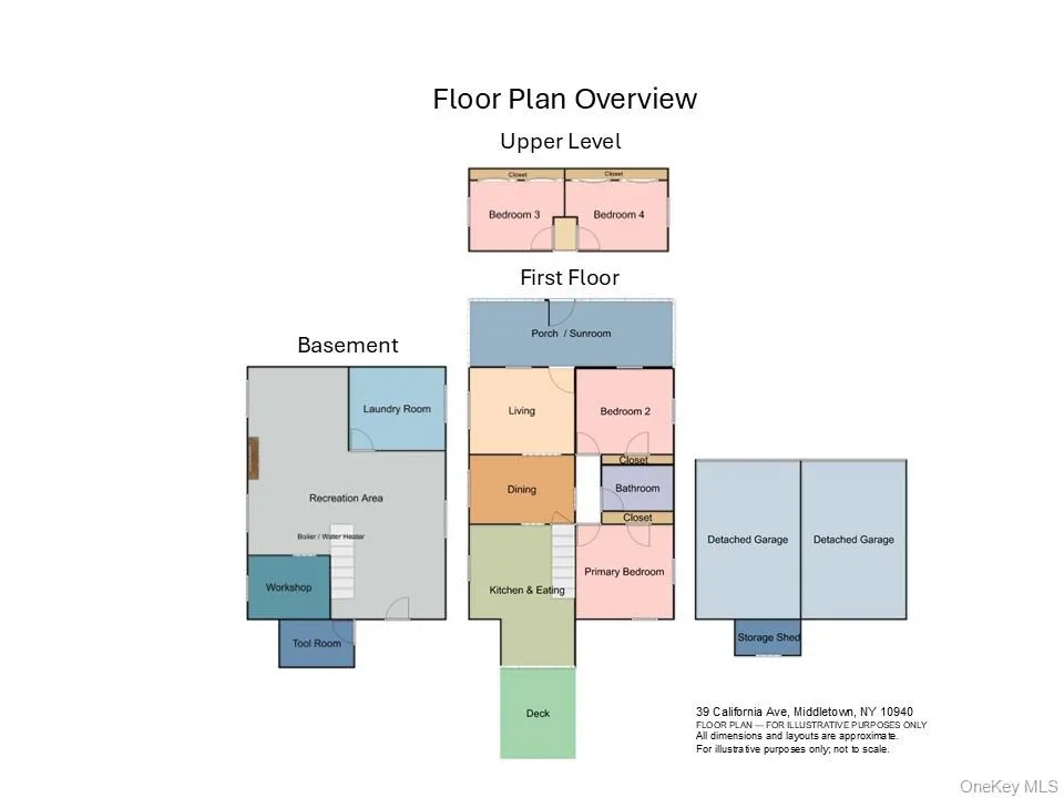Floor plan illustrating the home's layout and room arrangement. Floor plan illustrating the home's layout and room arrangement.