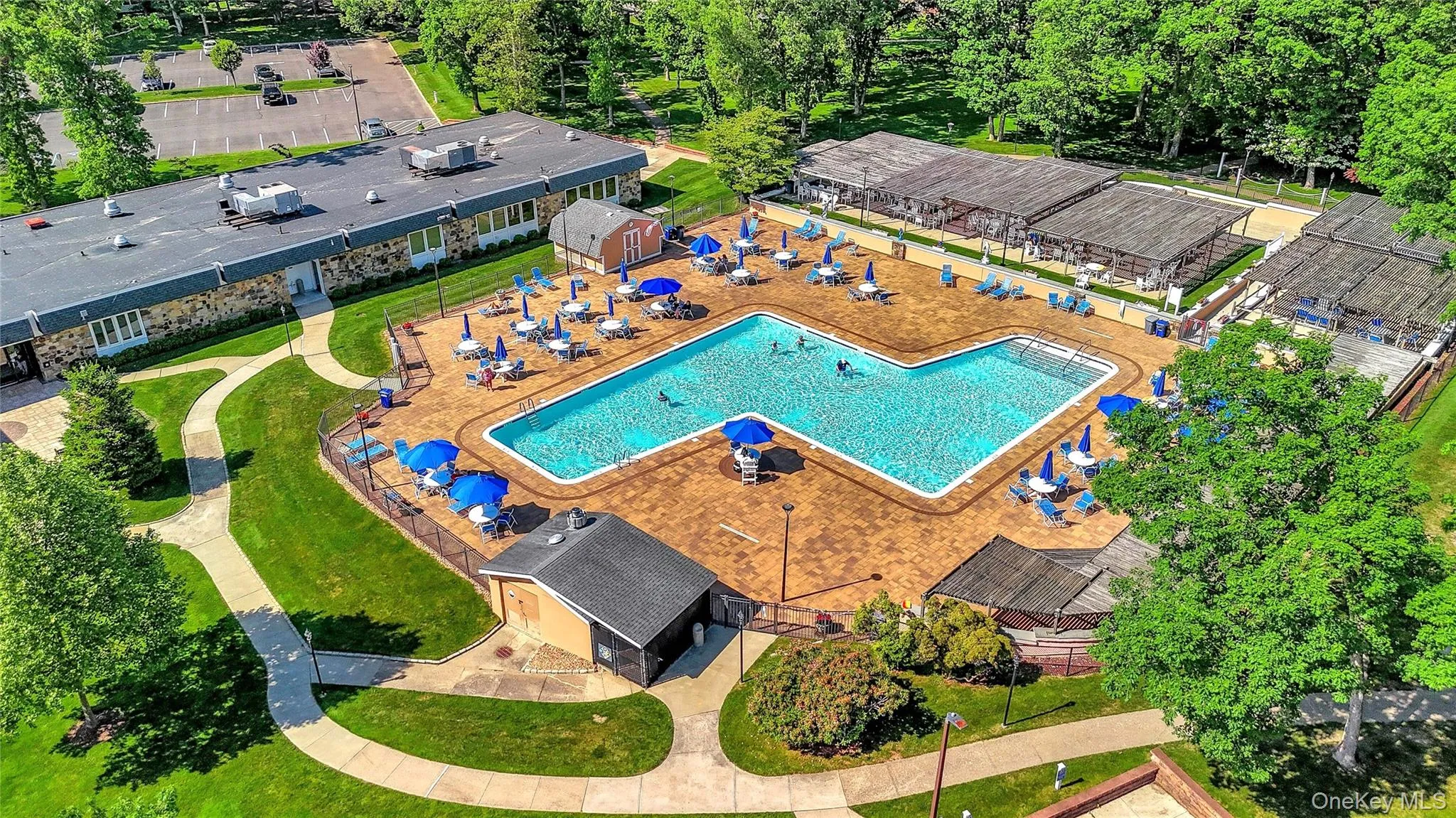 Aerial View Of The Spectacular Leisure Village Heated Community Pool, Clubhouse & Resort Style Amenities. Aerial View Of The Spectacular Leisure Village Heated Community Pool, Clubhouse & Resort Style Amenities.