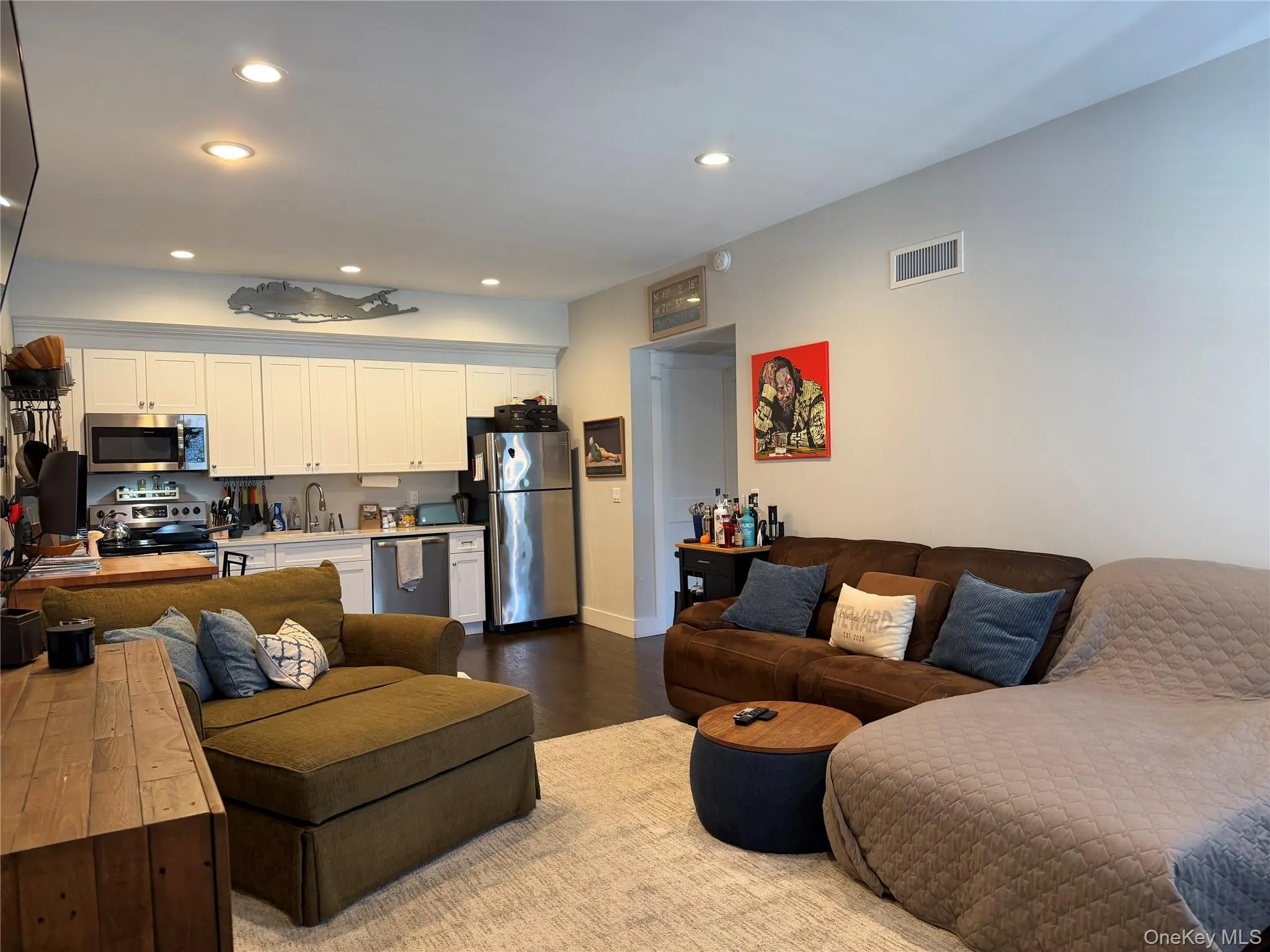 Open Floor Plan Living Room/ Dining/ Kitchen. Open Floor Plan Living Room/ Dining/ Kitchen.