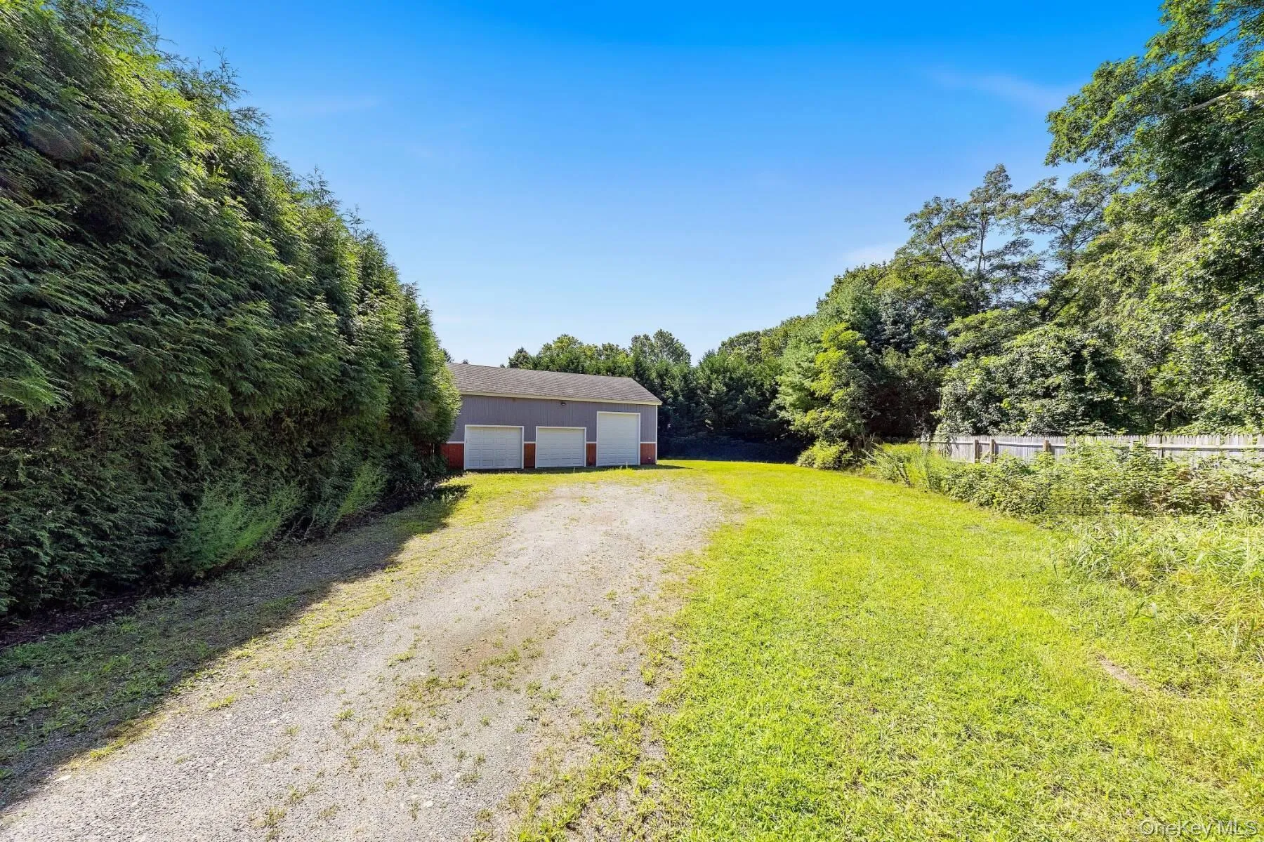 Accessory Structure with Separate Driveway