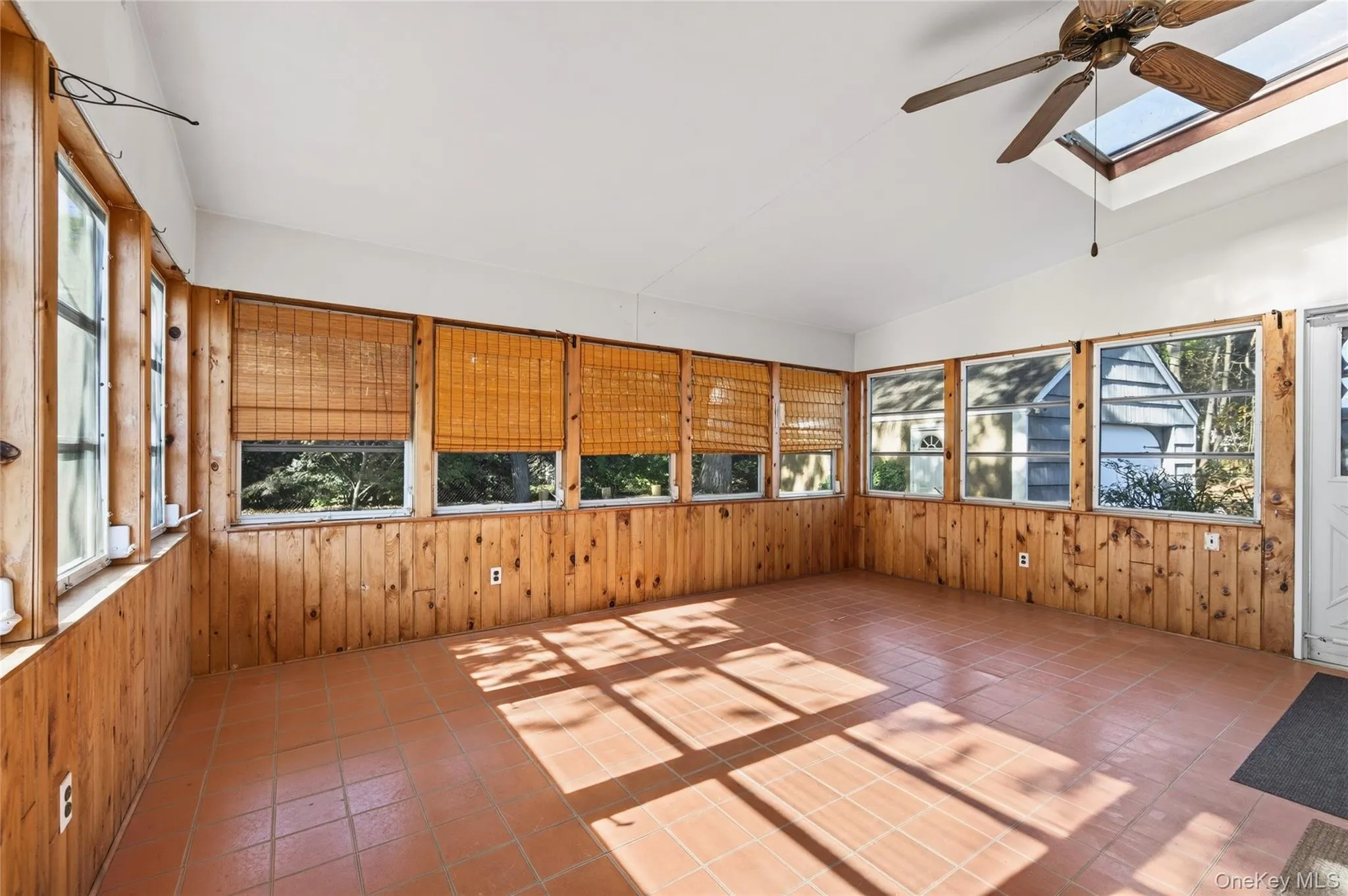 Large enclosed porch/sun room Large enclosed porch/sun room