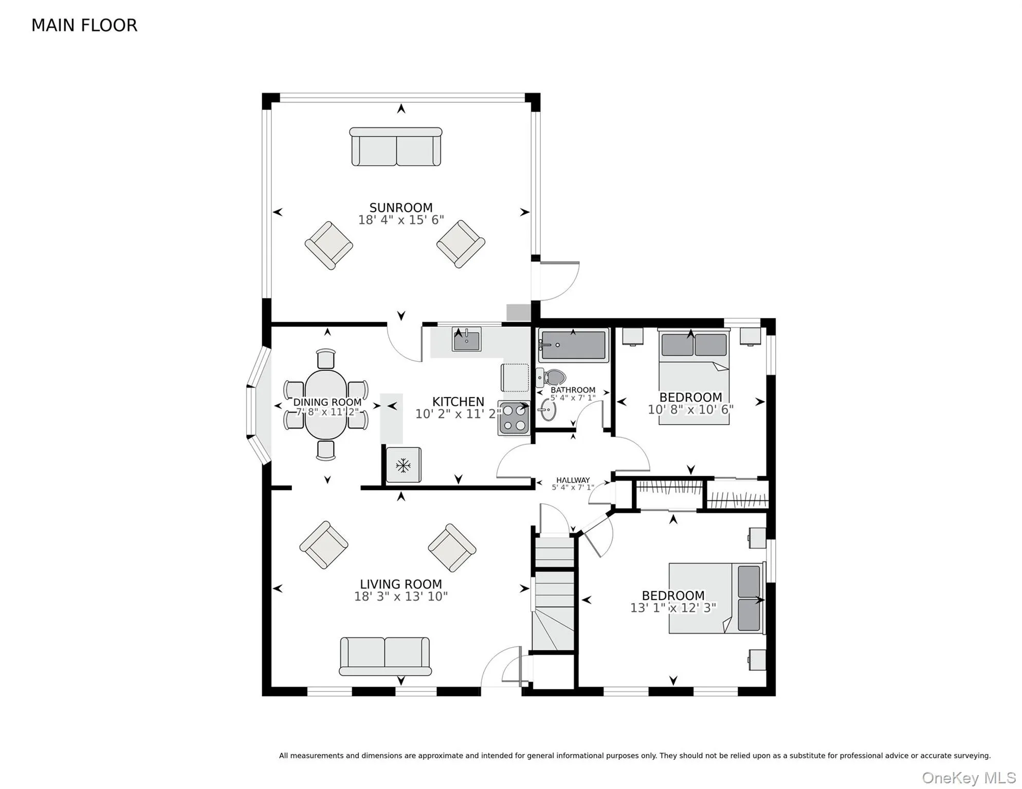 Main floor Main floor