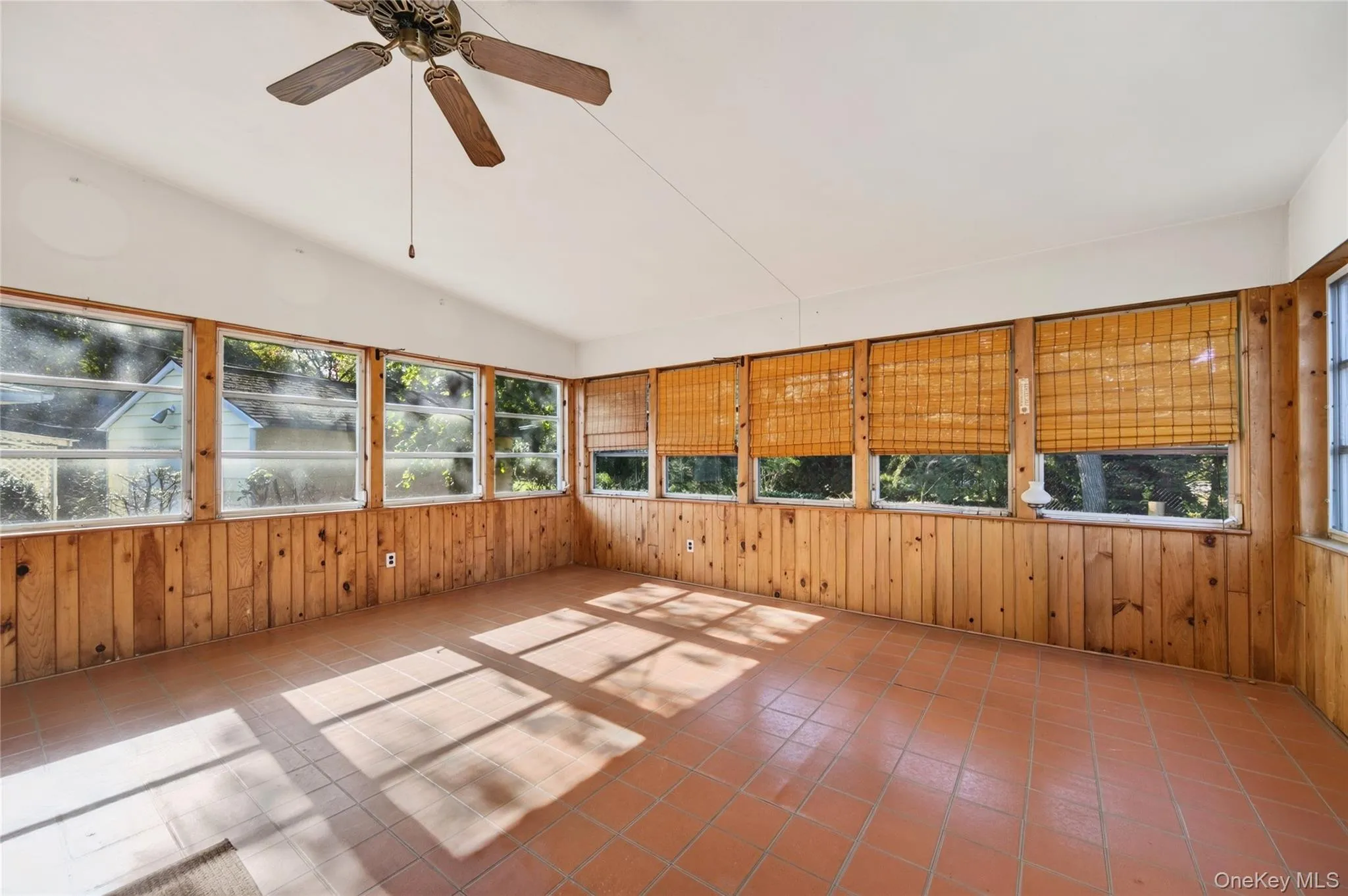 Large enclosed porch/sun room Large enclosed porch/sun room