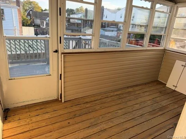 Screened in deck Screened in deck