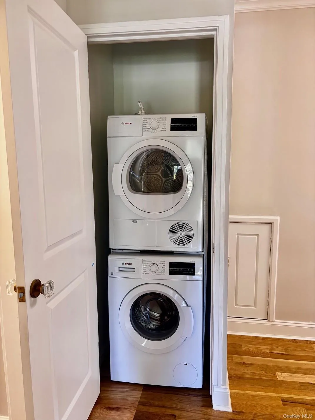 Hallway laundry closet Hallway laundry closet