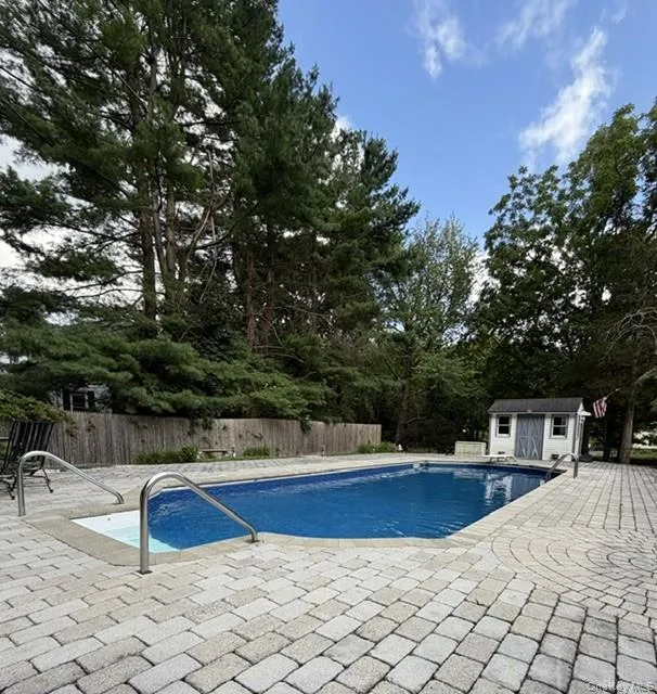 Summer Photo - Inground Pool - Paver Patio Around Pool Summer Photo - Inground Pool - Paver Patio Around Pool