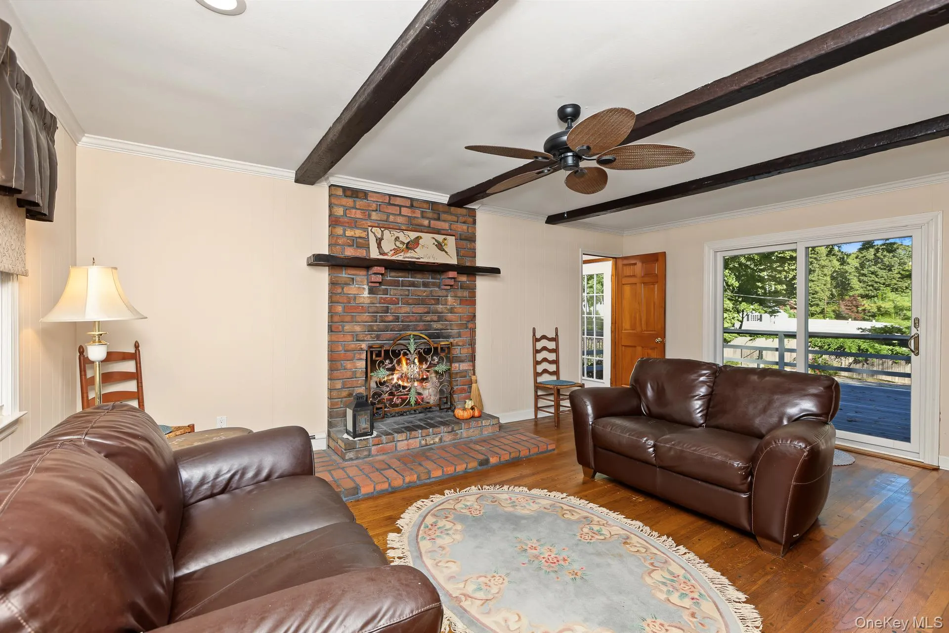 Den with Gas Fireplace Den with Gas Fireplace