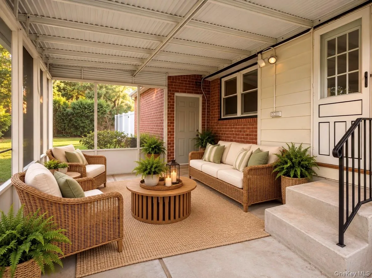 18 x13 Screened Porch Virtually Staged 18 x13 Screened Porch Virtually Staged