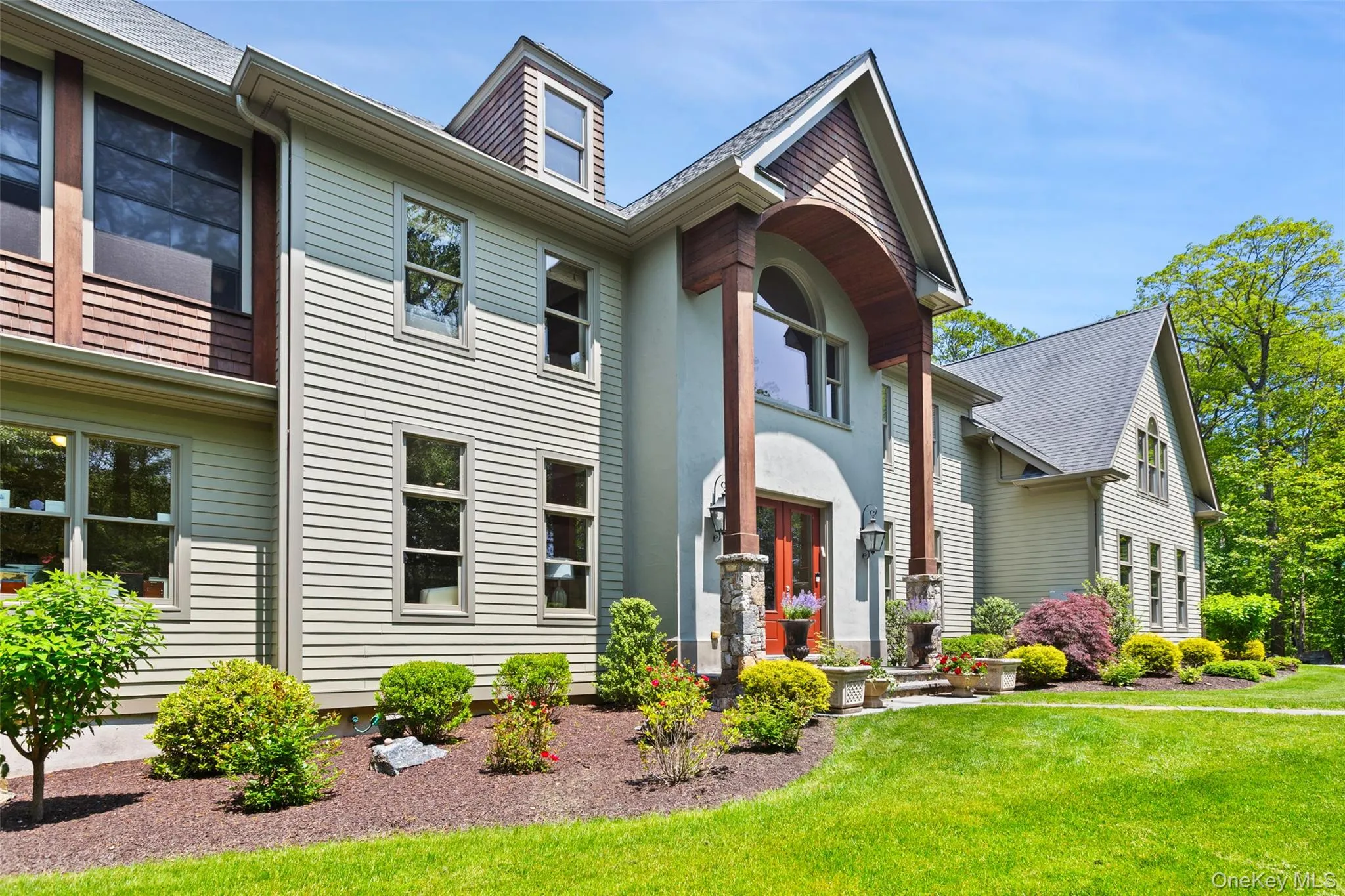 View of front of property with a front lawn View of front of property with a front lawn