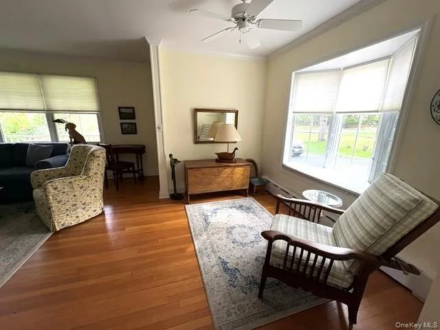 small room off living area with loads of natural light