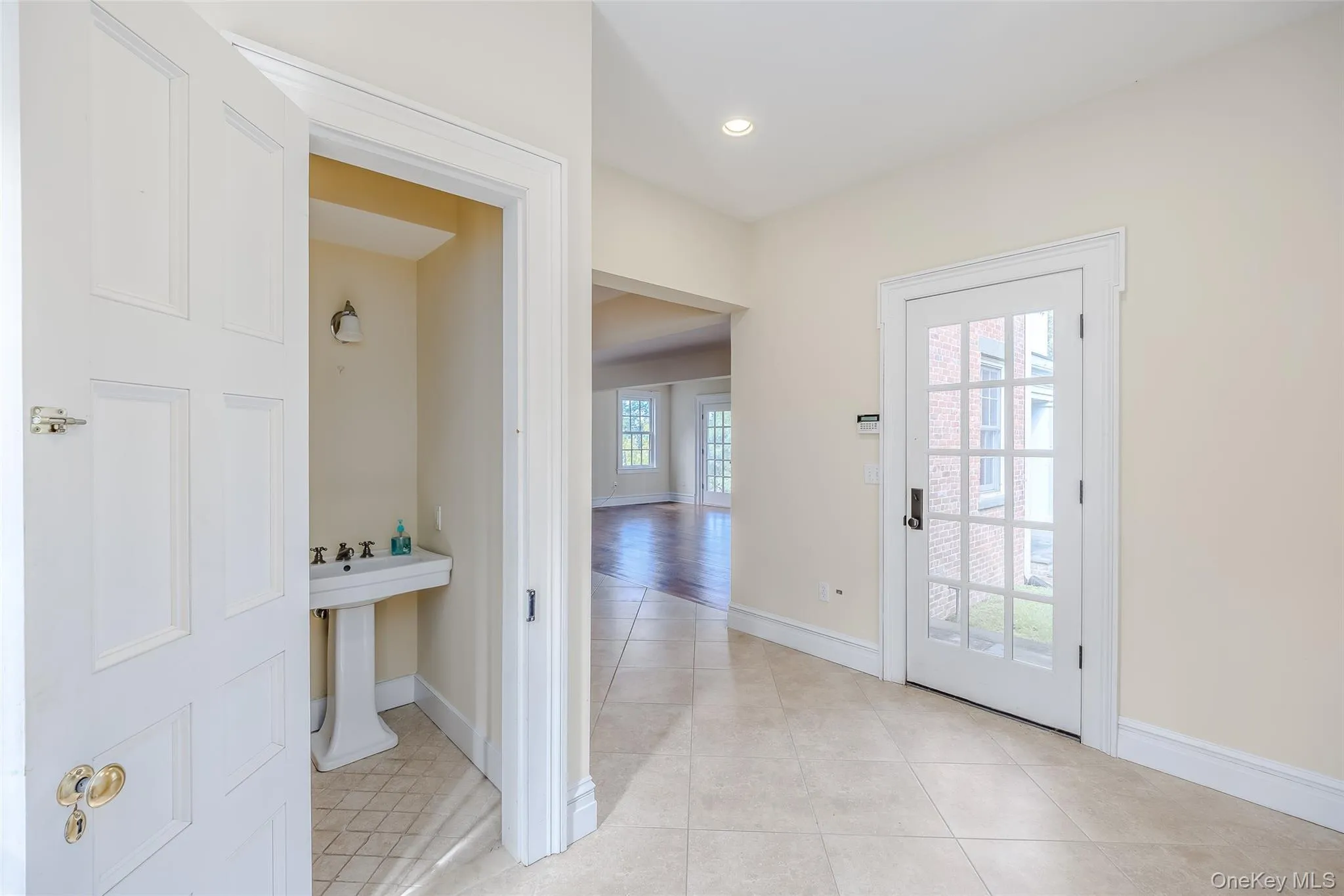 Powder Room on First Floor by Garage and Additional Entry Powder Room on First Floor by Garage and Additional Entry