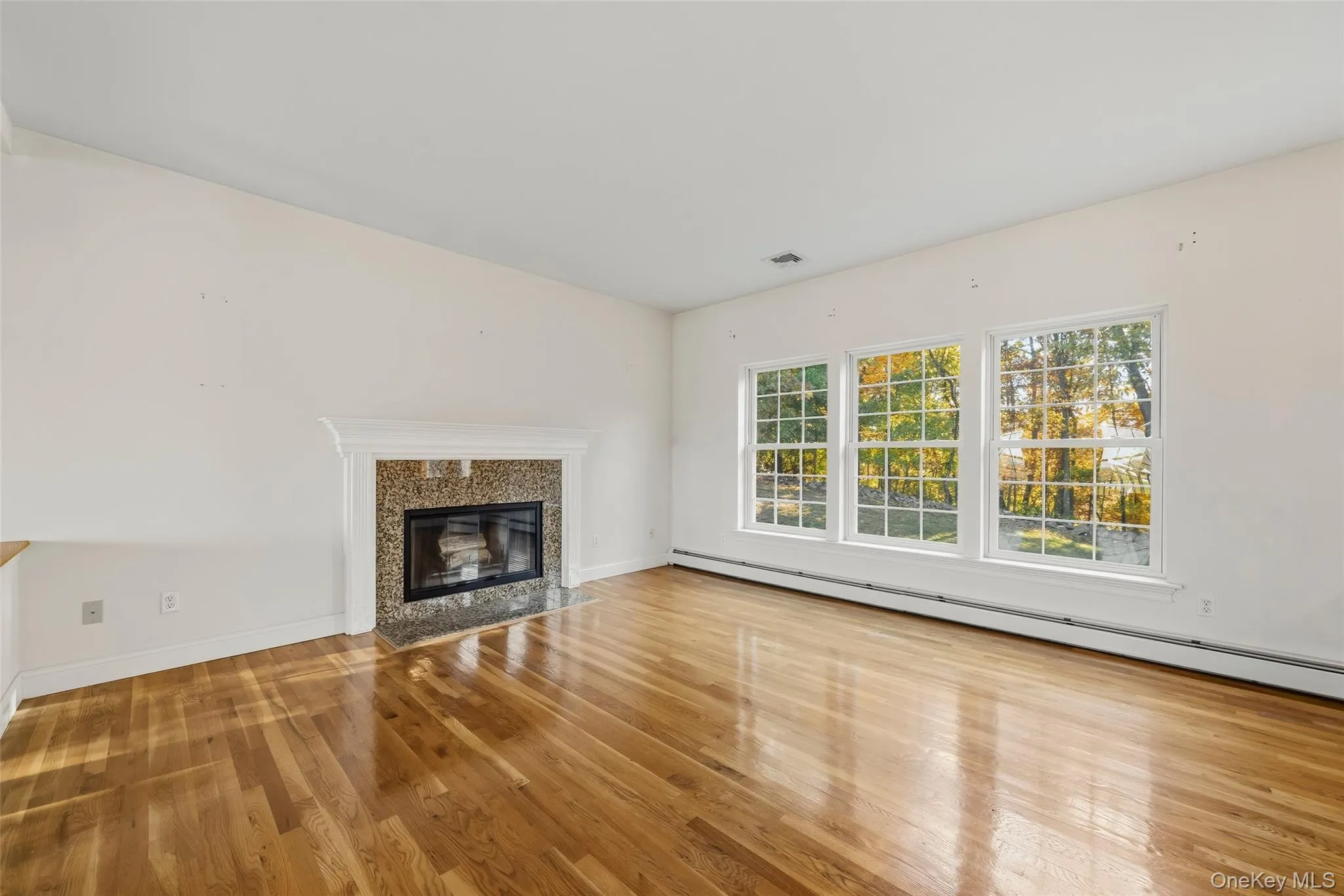 Hardwood floors, fireplace Hardwood floors, fireplace