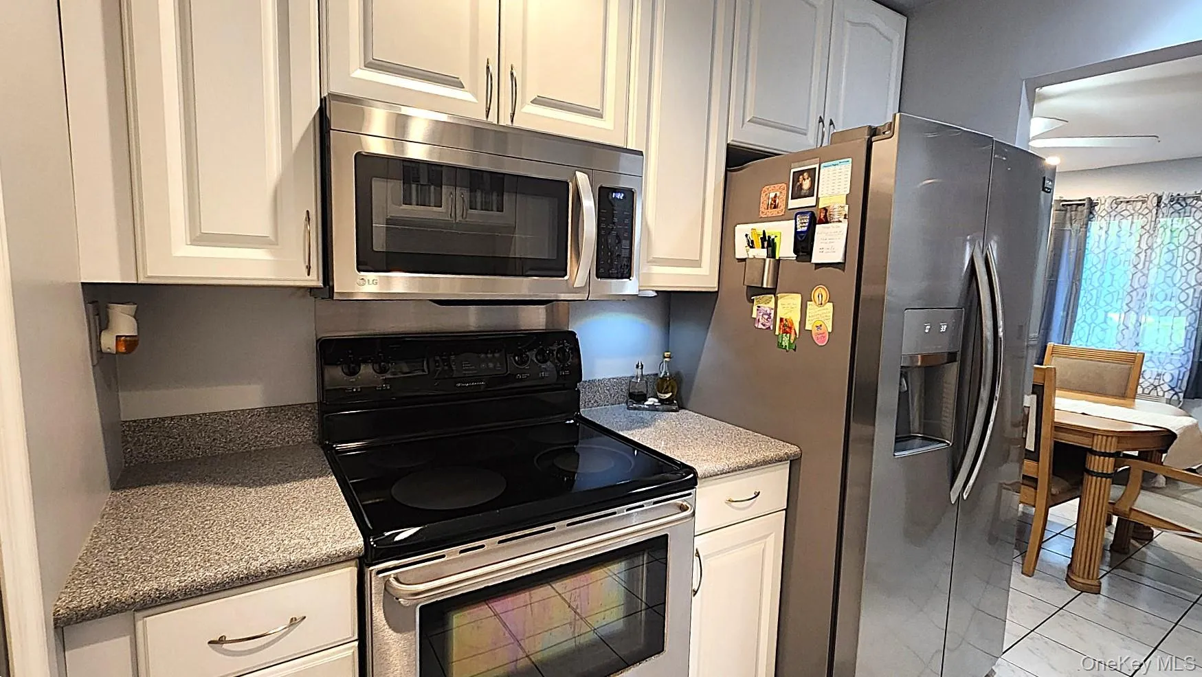 Left side of Kitchen, Stainless Steel Appliances. Left side of Kitchen, Stainless Steel Appliances.