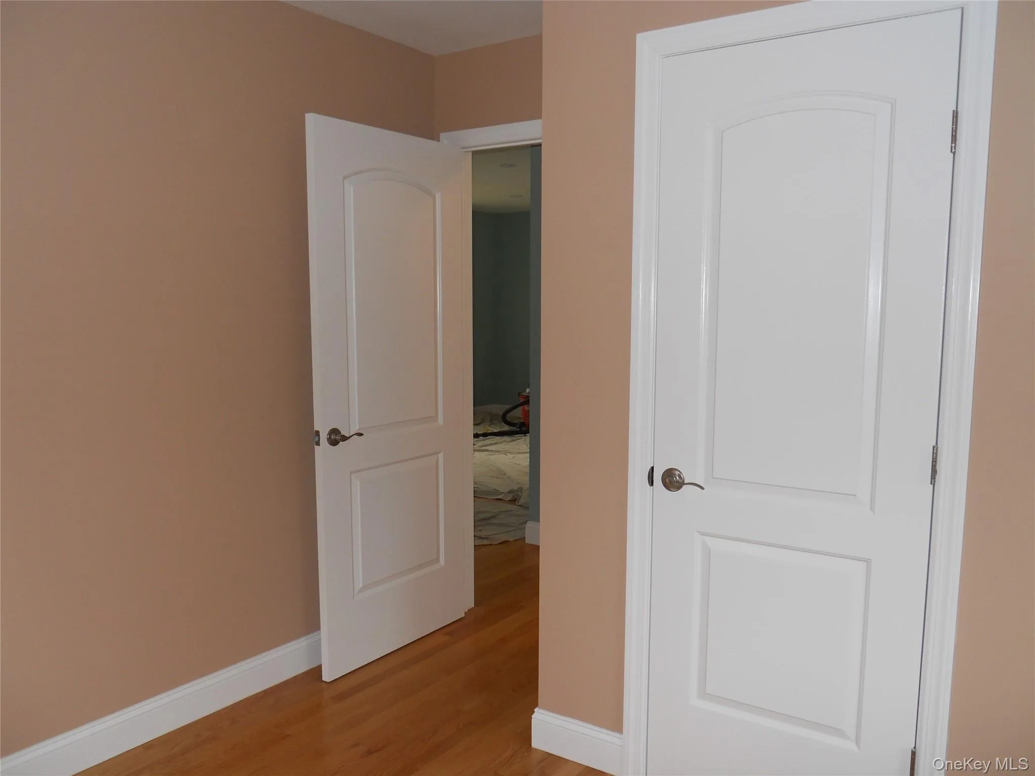Secondary Bedroom, closet view. Secondary Bedroom, closet view.