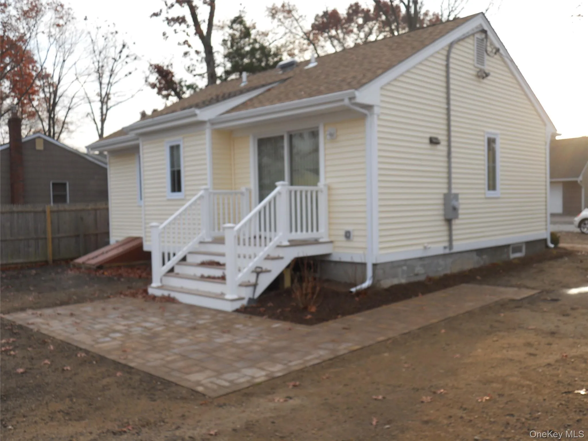 Back of House with Patio. Back of House with Patio.