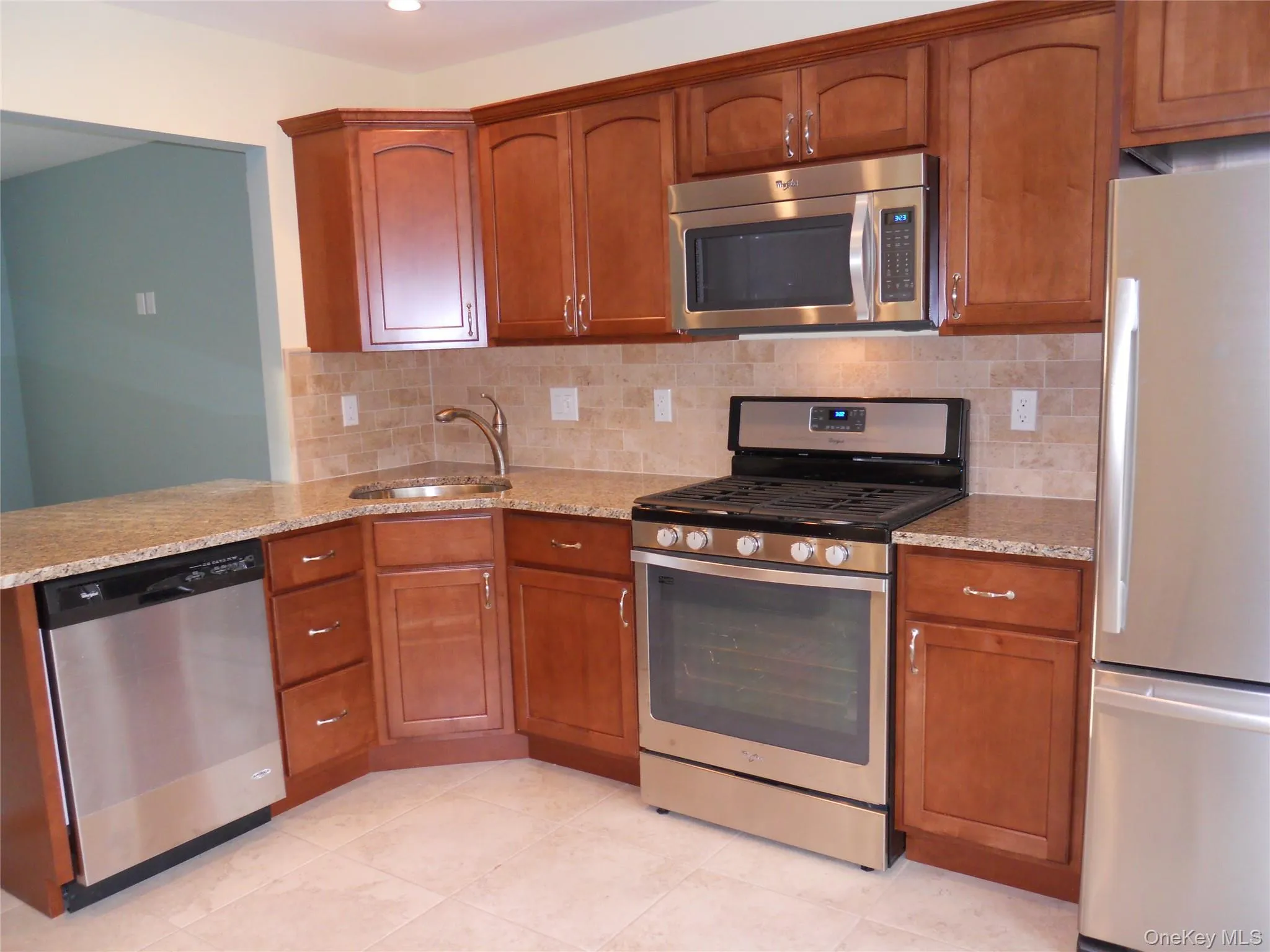 Eat in Kitchen with Stainless steel appliances. Eat in Kitchen with Stainless steel appliances.