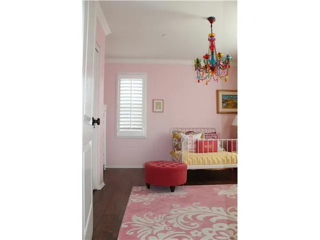 Beautifully detailed panel doors are found through the entire home.