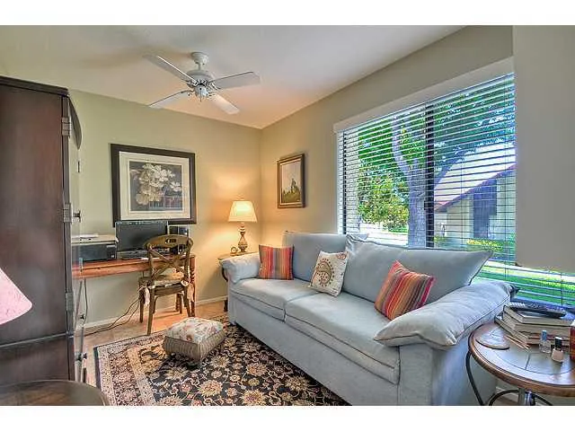 Third Bedroom is used as a comfy Den