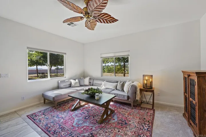 Guest house family room looking reverse direction