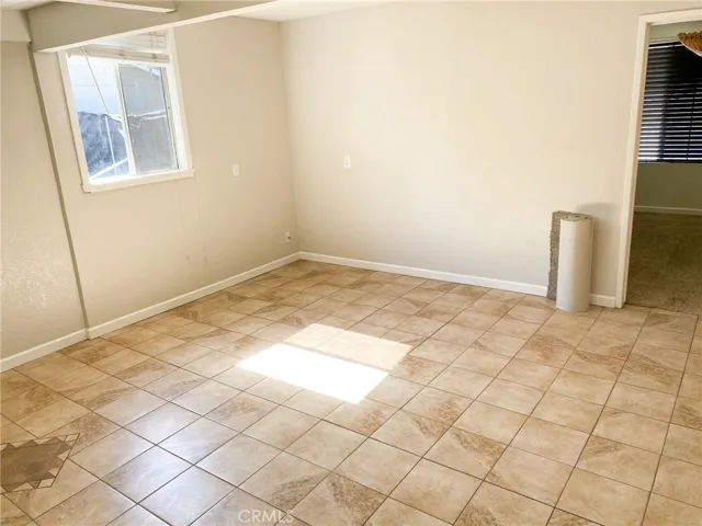 Guest house dining area when last was vacant