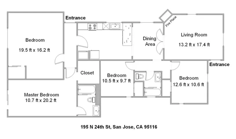 195 N 24th Street, San Jose, California 95116